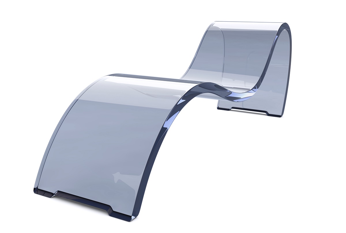 Acrylic Glass Recliner Chair