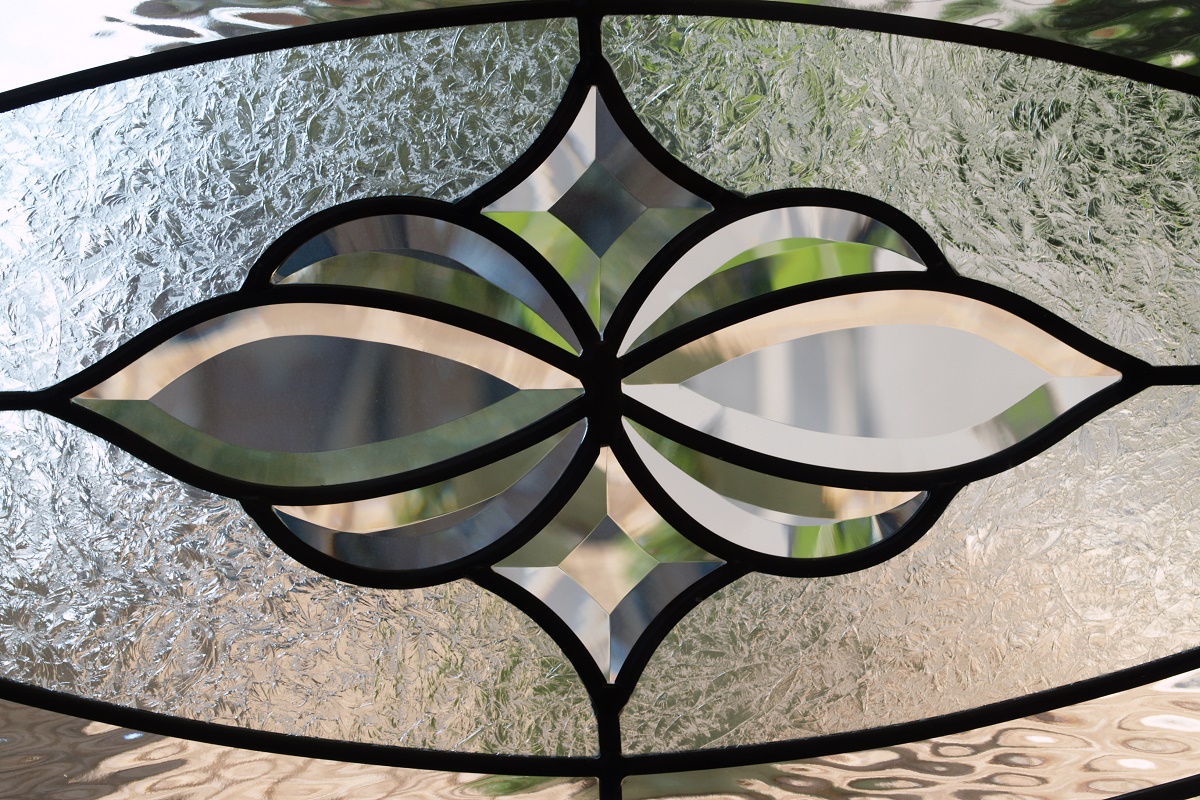 Detail of stained glass window